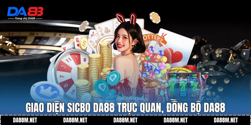 Giao diện Sicbo DA88 trực quan, đồng bộ DA88