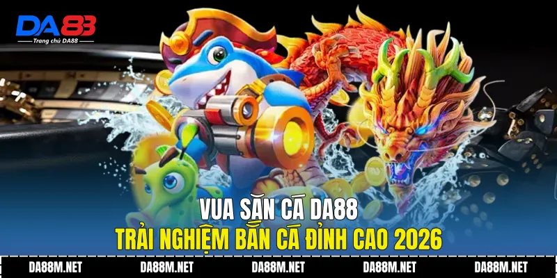 Vua Săn Cá DA88 Trải Nghiệm Bắn Cá Đỉnh Cao 2026